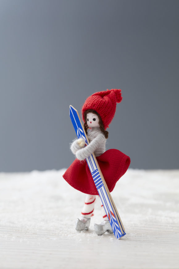 LEAH et ses skis